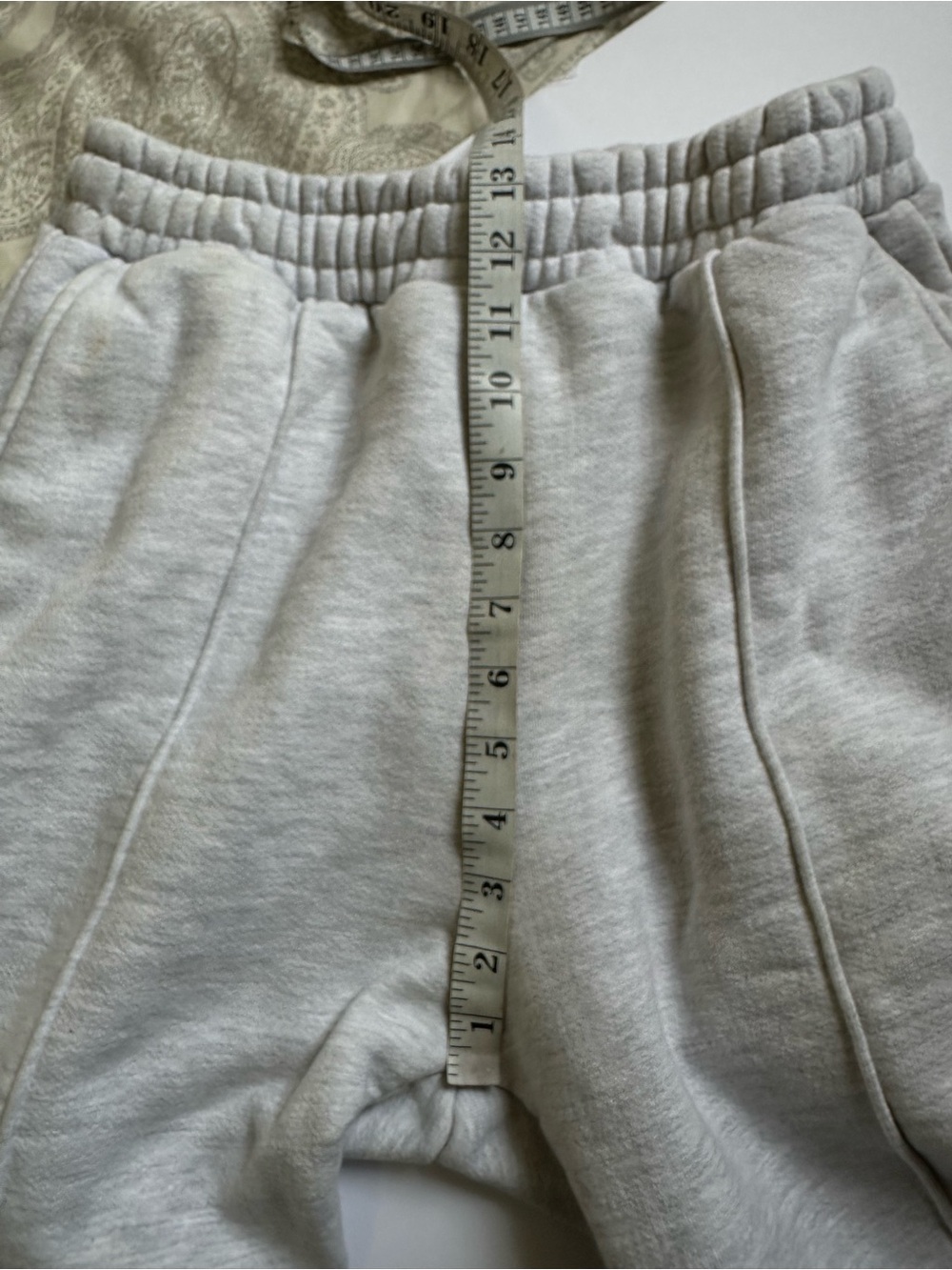 NO MAINTENANCE Men’s Heather Gray Straight Leg Raw Hem Sweatpants- Size 28 - Picture 5 of 11